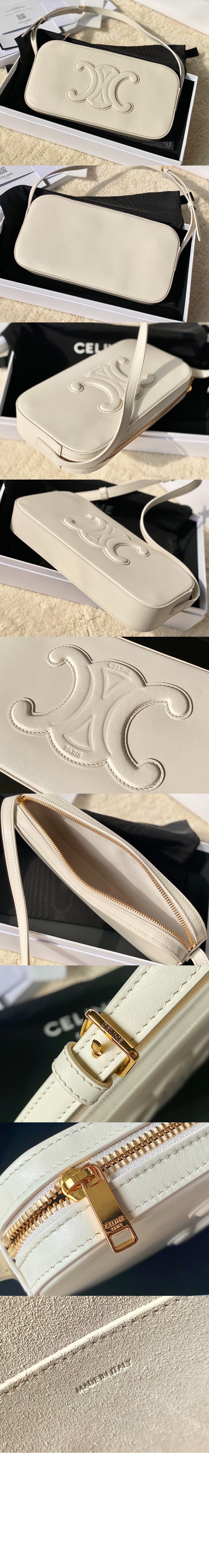 트리오페 스무스 레더 카메라백 199183 > Triomphe - 트리오페