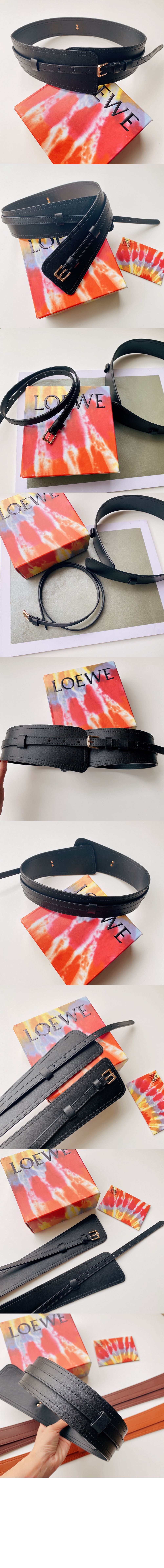 아마조나 패드락 벨트 > 로에베