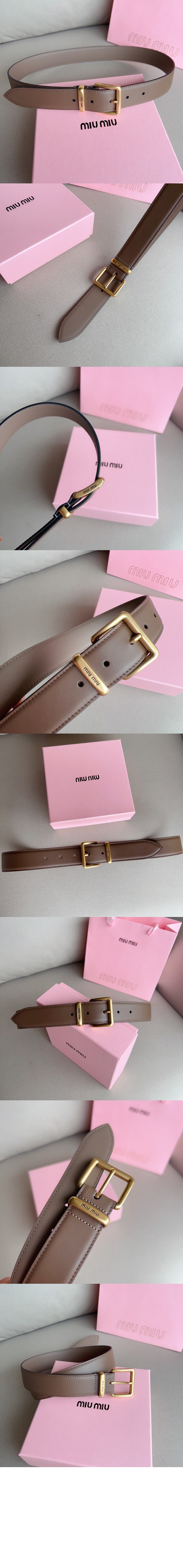 가죽 벨트 5CC536 > 미우미우