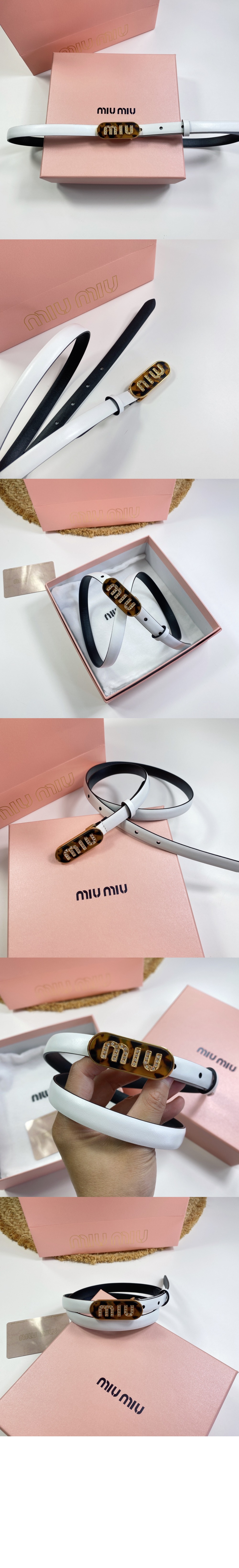 가죽 벨트 5CC504 > 미우미우