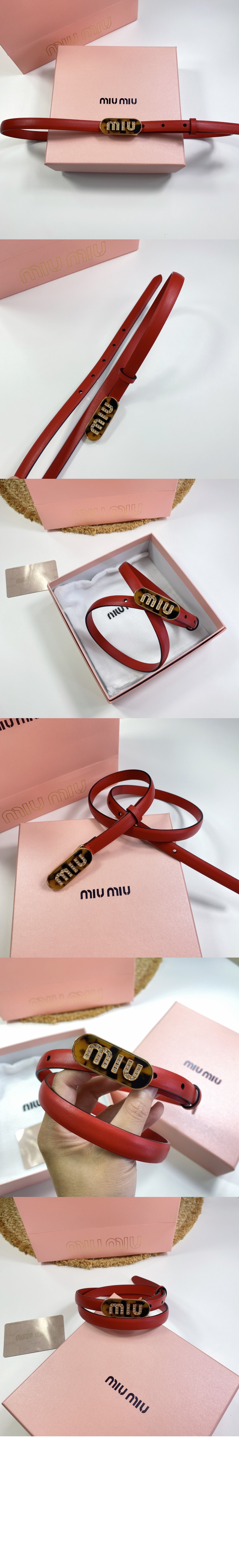 가죽 벨트 5CC504 > 미우미우