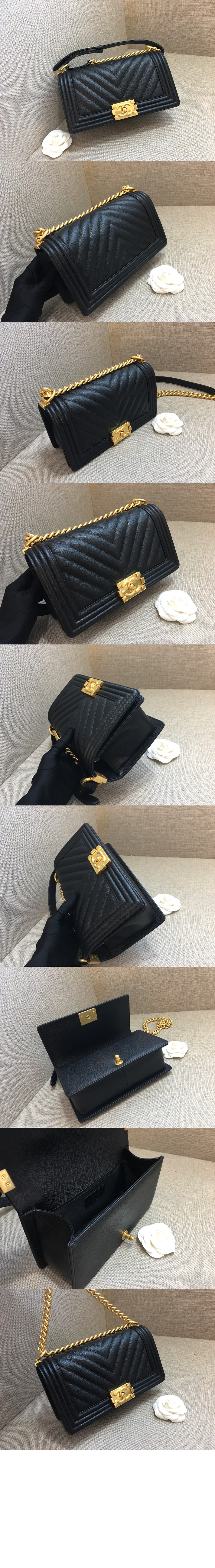 쉐브론 보이백 캐비어 미듐 A67086 > Boy Chevron - 보이 쉐브론