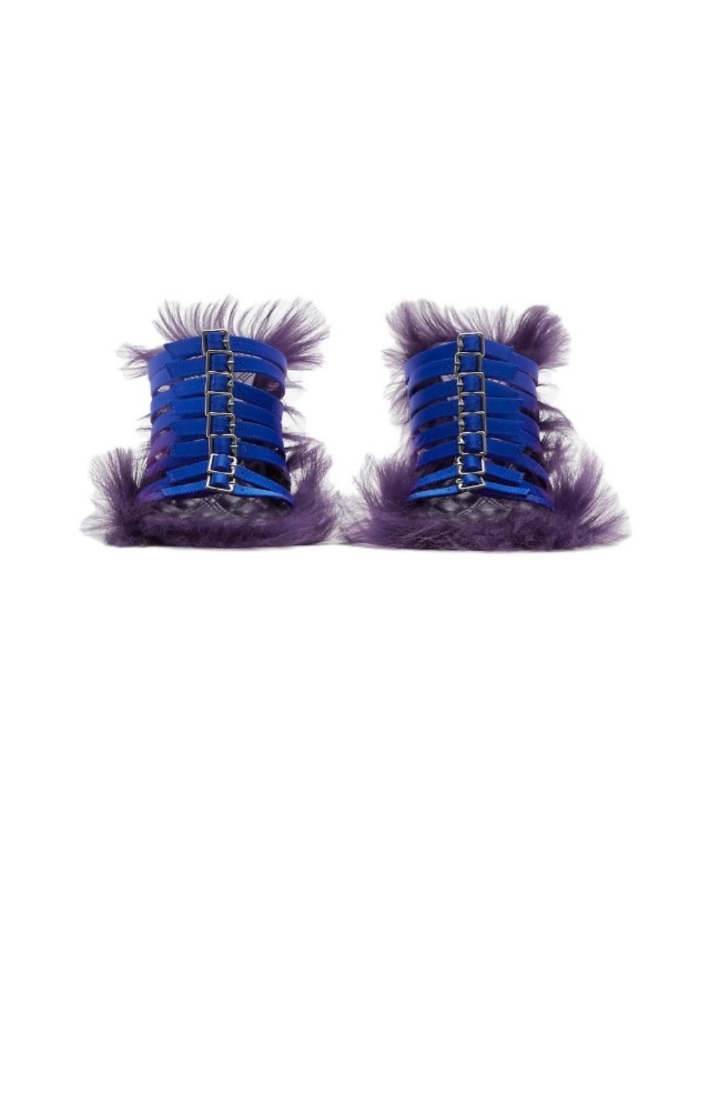 사틴 스텝 퍼즈 샌들 80744831 > High Heels - 하이힐