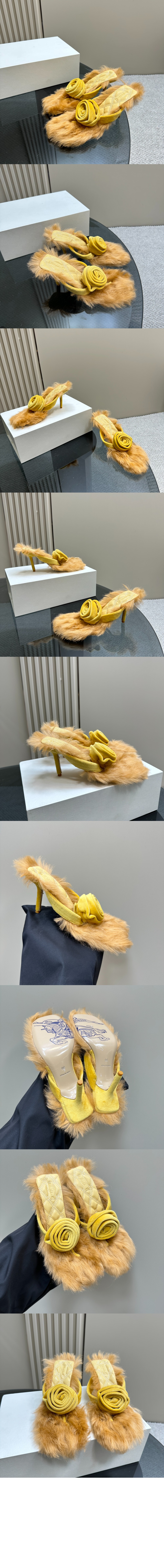 시어링 스텝 로즈 샌들 80756001 > High Heels - 하이힐