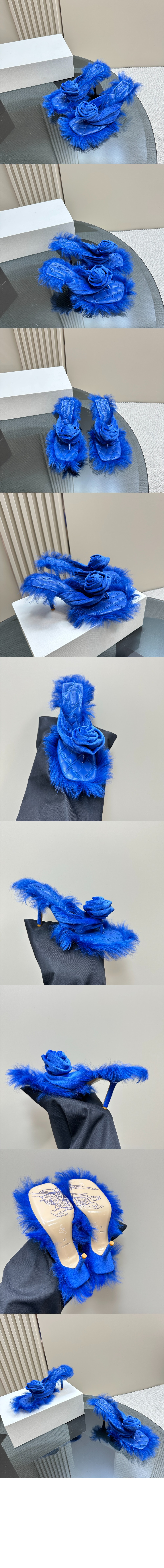 시어링 스텝 로즈 샌들 80756001 > High Heels - 하이힐