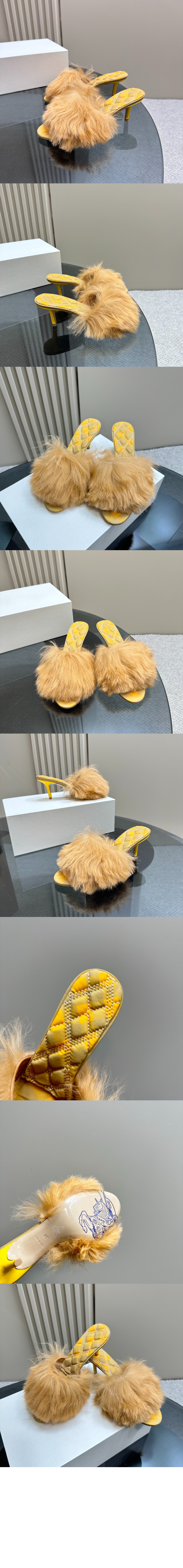 시어링 미니 버킷 뮬 80773741 > High Heels - 하이힐