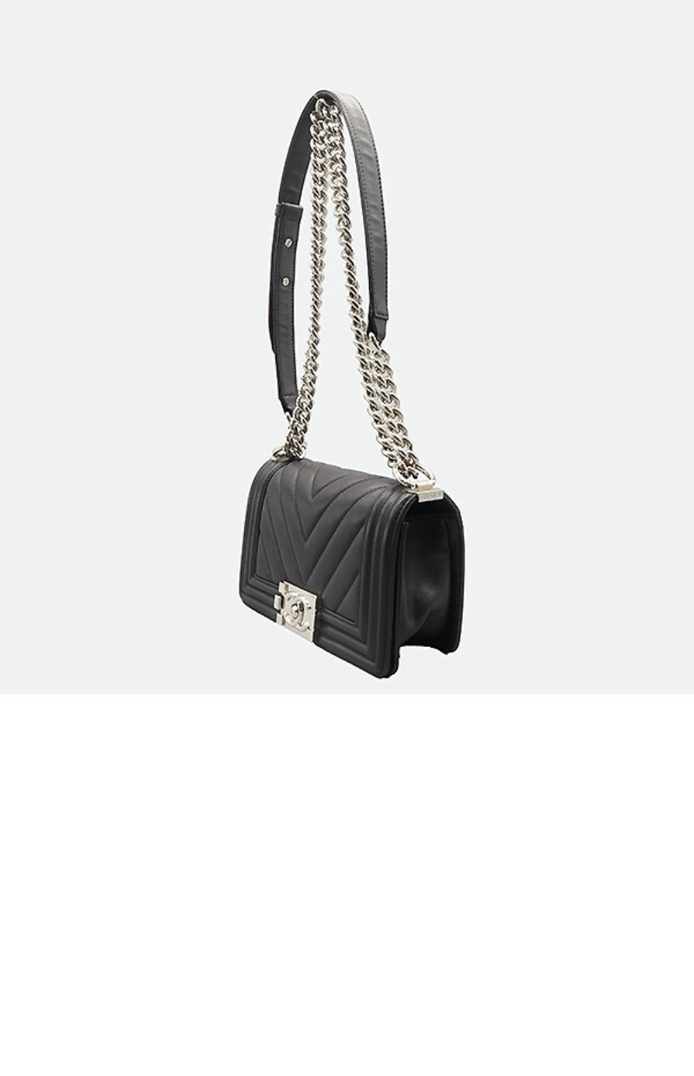 쉐브론 보이백 램스킨 스몰 A67085 > Boy Chevron - 보이 쉐브론