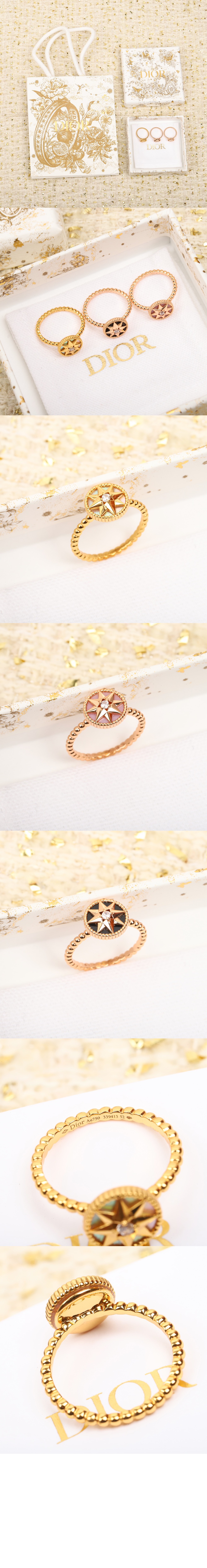 Rose des Vents 반지 JRDV9 > 디올