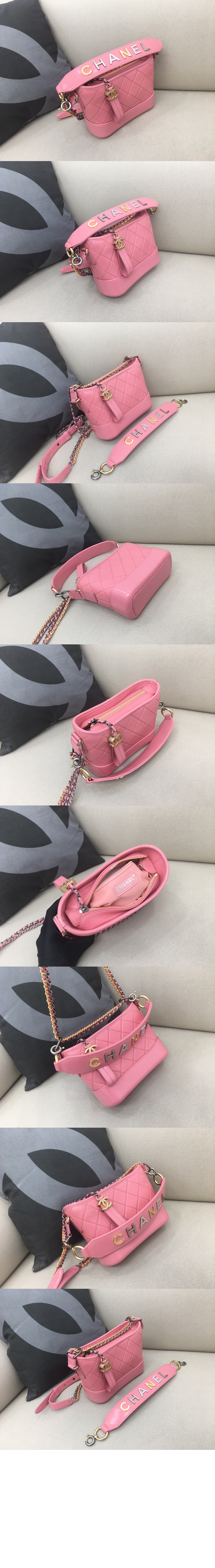 가브리엘 호보백 이니셜 스트랩 스몰 AS0865 > Gabriel Hobo - 가브리엘백