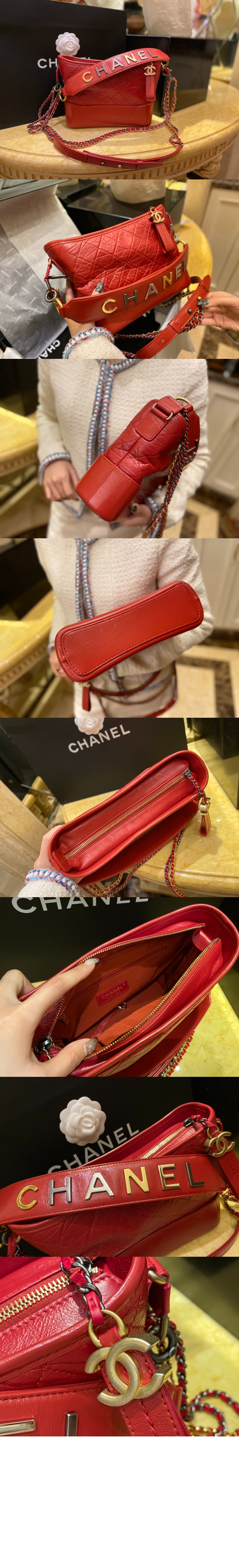 가브리엘 호보백 이니셜 스트랩 스몰 AS0865 > Gabriel Hobo - 가브리엘백