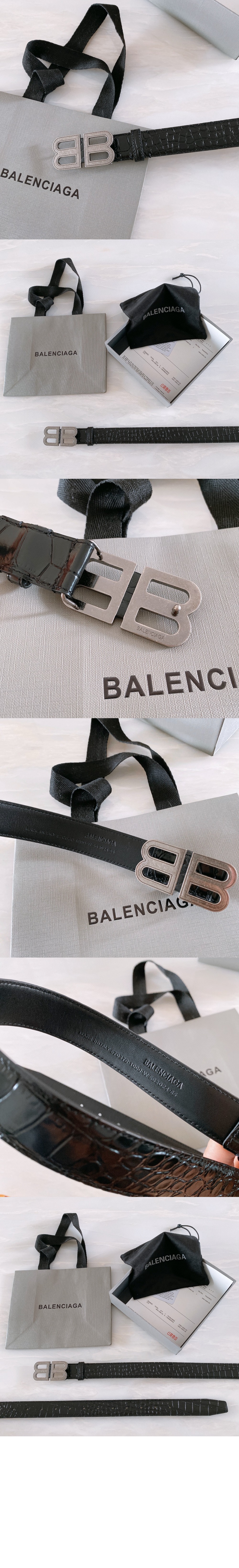 BB 씬 벨트 673518 > 발렌시아가