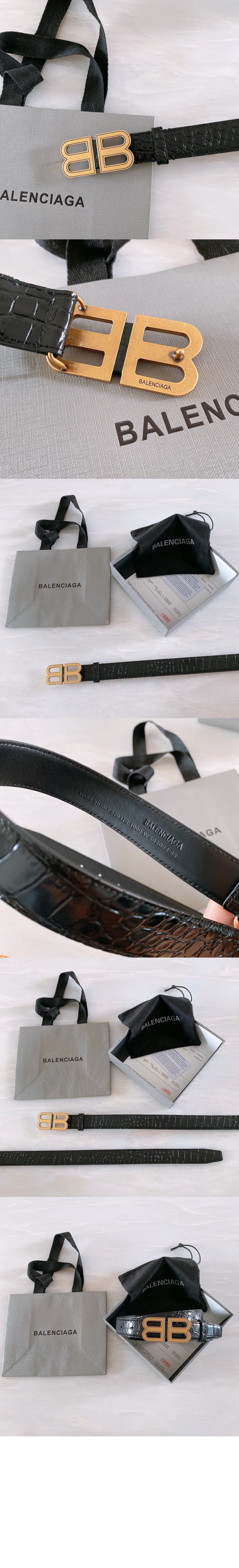 BB 씬 벨트 673518 > 발렌시아가