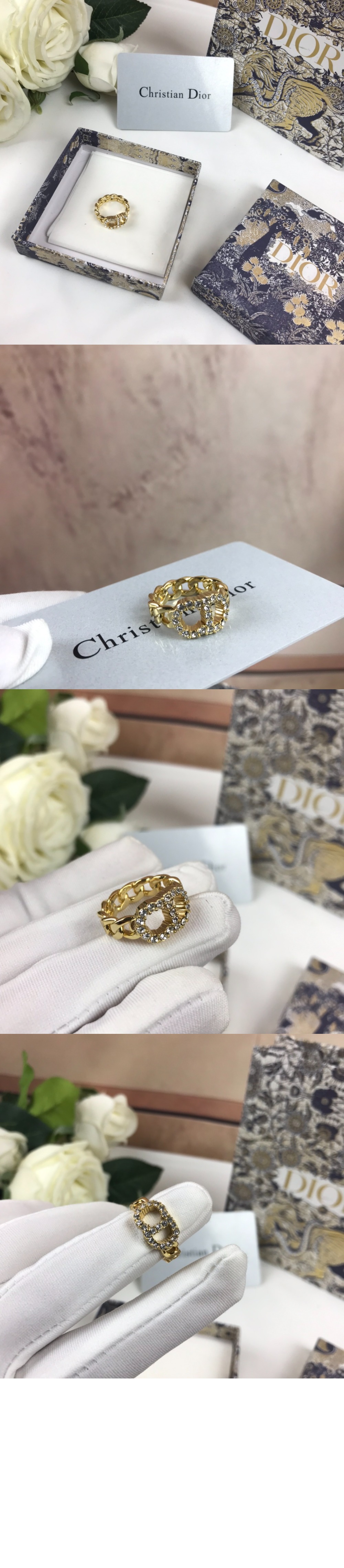 Clair D Lune 반지 R0988 > 디올