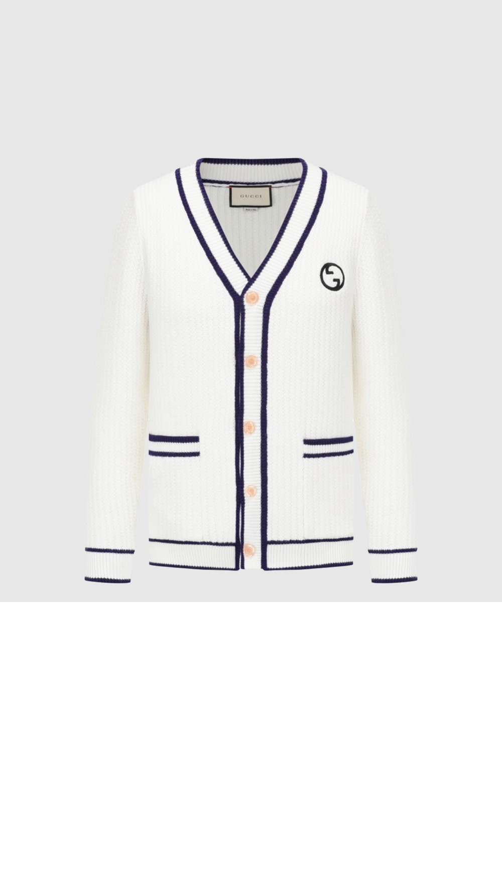 로고 자수 웨빙 니트 가디건 > Etc - 기타제품