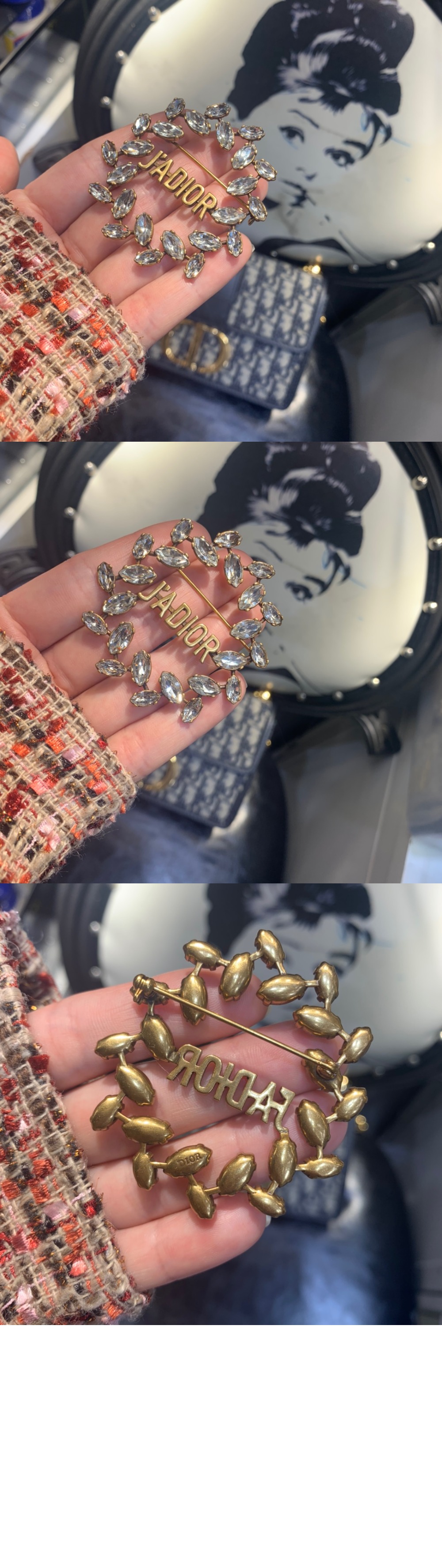 제이디어 로리에 브로치 V0515 > 디올