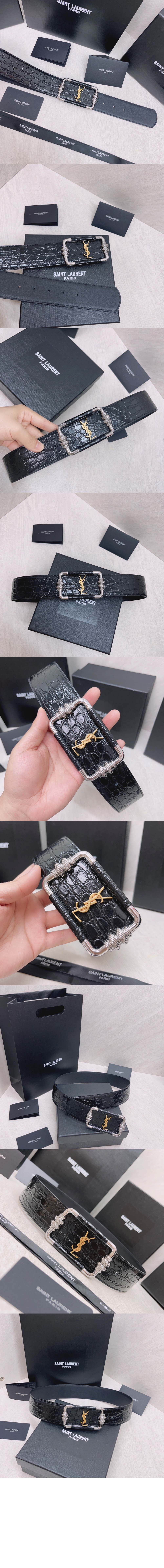 모노그램 빈티지 벨트 640548 > 생로랑