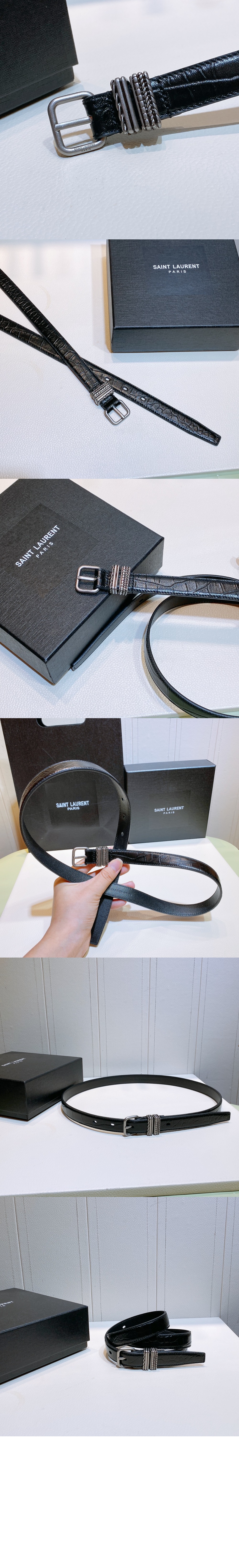 모노그램 벨트 650974 > 생로랑