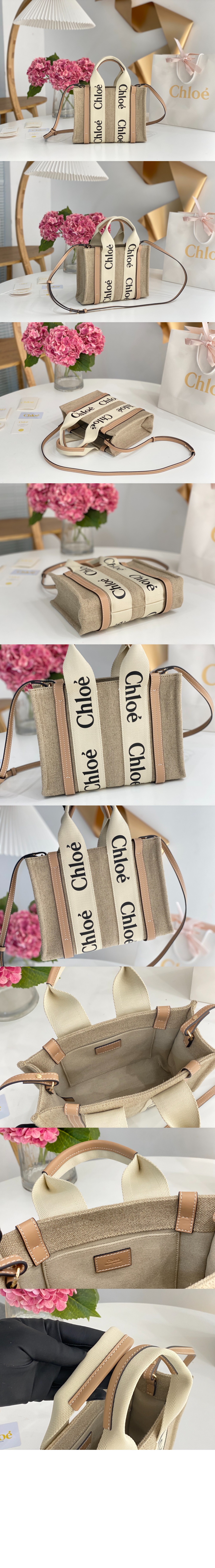 우디 스몰 토트백   M54018 > Woody - 우디백