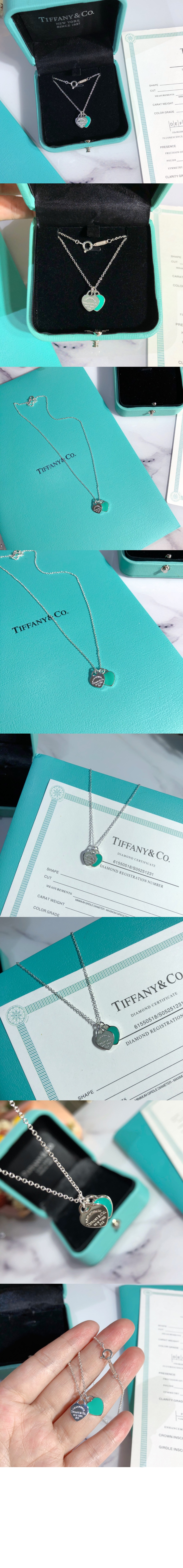 더블 하트 태그 목걸이 > Etc - 기타제품