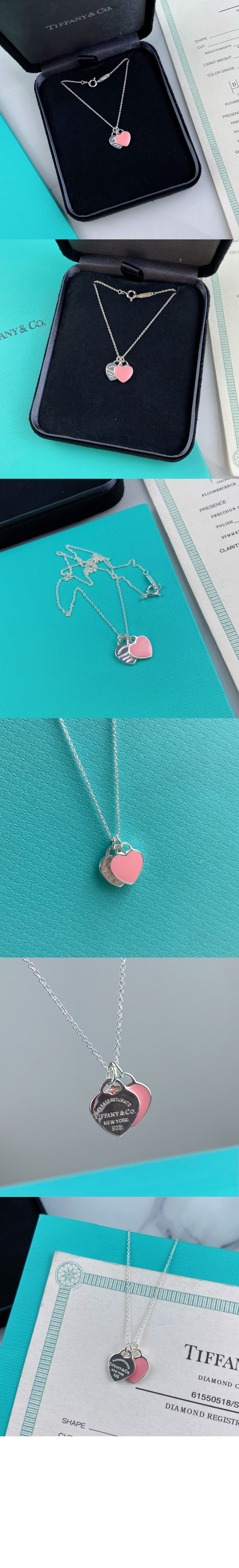 더블 하트 태그 목걸이 > Etc - 기타제품