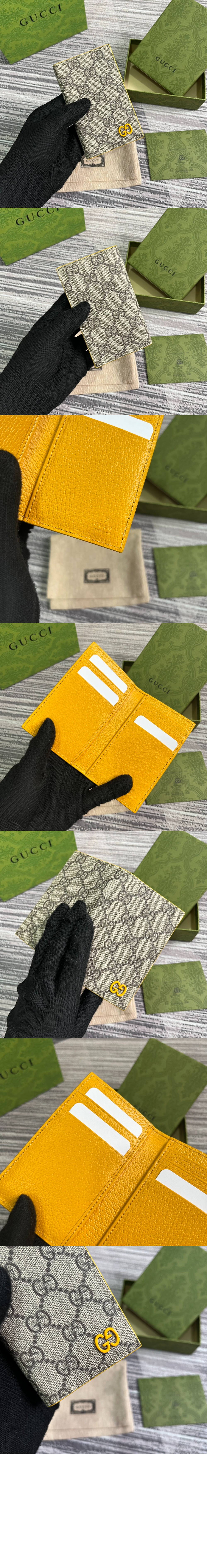 블루로 내부를 완성한 GG 롱 카드 케이스 768249 > GG Emblem - GG 엠블럼