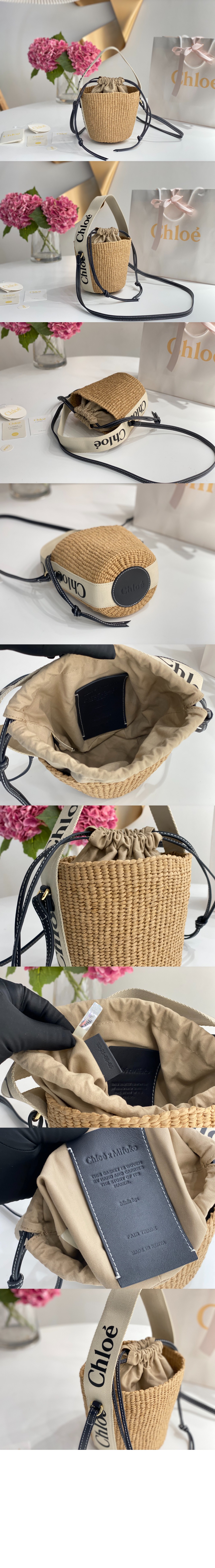 스몰 우디 바스켓 백 G55101 > Woody - 우디백