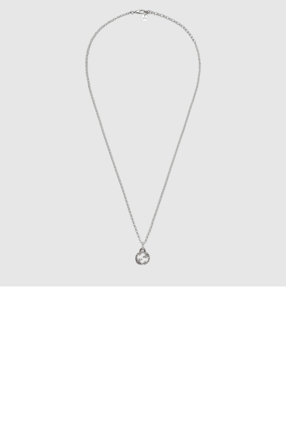 인터로킹 G 펜던트 목걸이 455535 > Etc - 기타제품