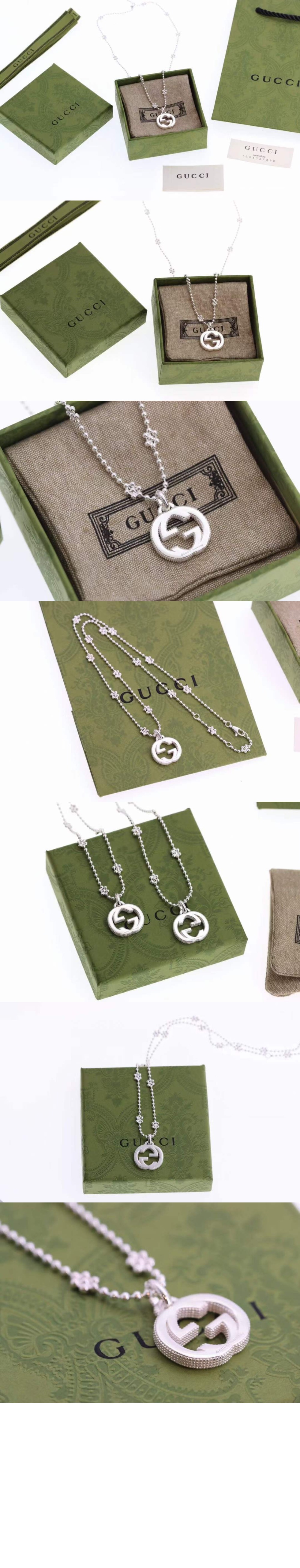 인터로킹 G 실버 목걸이 ‎479221 > Etc - 기타제품