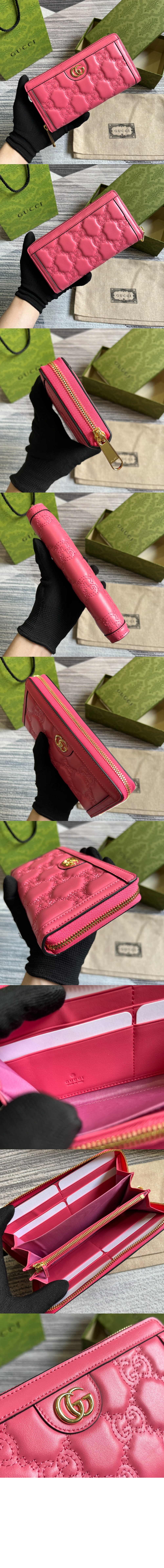 GG 마틀라세 지퍼월렛 723784 > GG Zipper Walle - GG 지퍼월렛