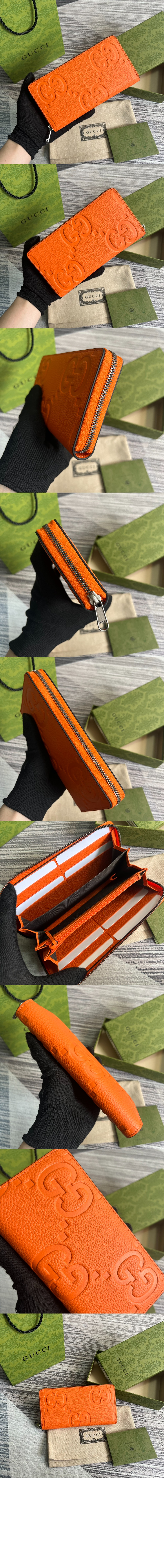 점보 GG 지퍼월렛 739484 > GG Zipper Walle - GG 지퍼월렛