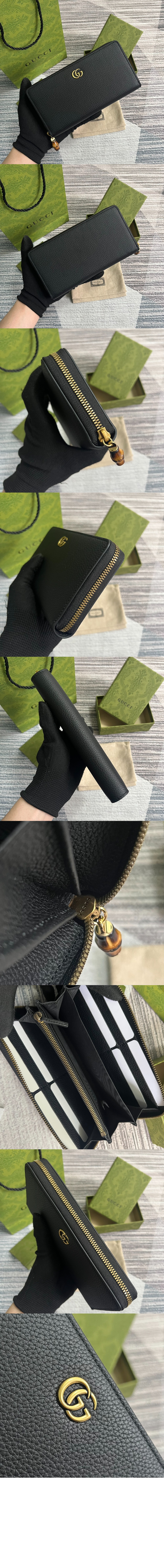 뱀부 지퍼월렛 739499 > GG Zipper Walle - GG 지퍼월렛