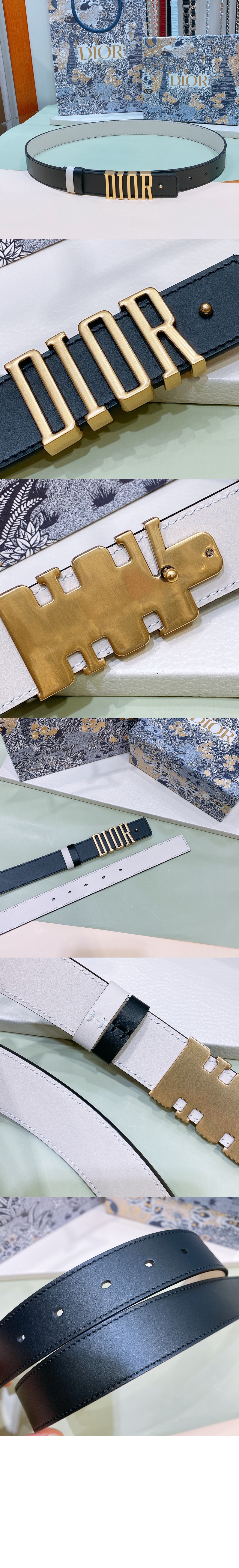 디펜스 리버서블 벨트 B0336 > 디올