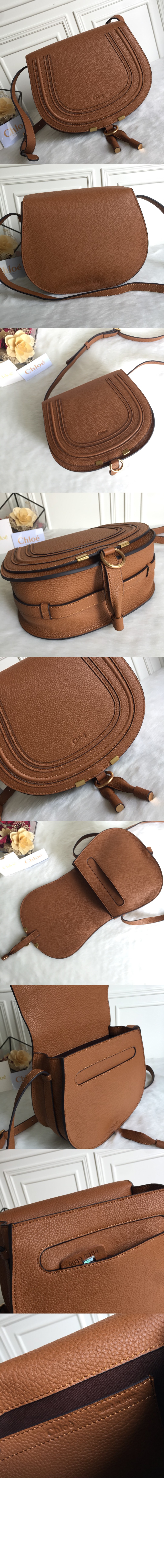 그레인드 가죽 스몰 Marcie 새들백 AS680 > Marcie - 마르시백