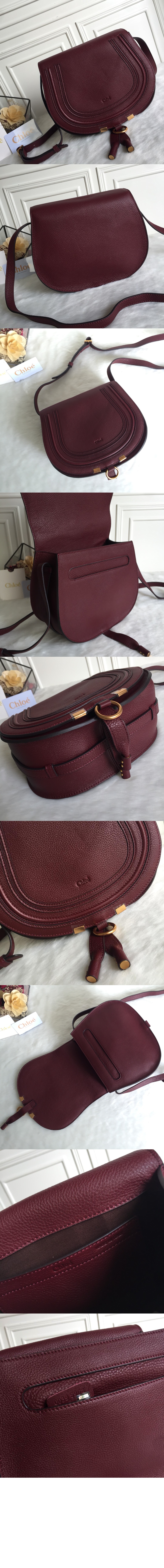 그레인드 가죽 스몰 Marcie 새들백 AS680 > Marcie - 마르시백