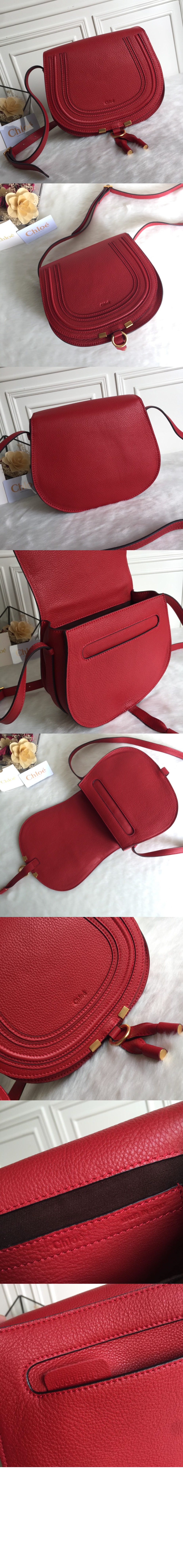 그레인드 가죽 스몰 Marcie 새들백 AS680 > Marcie - 마르시백