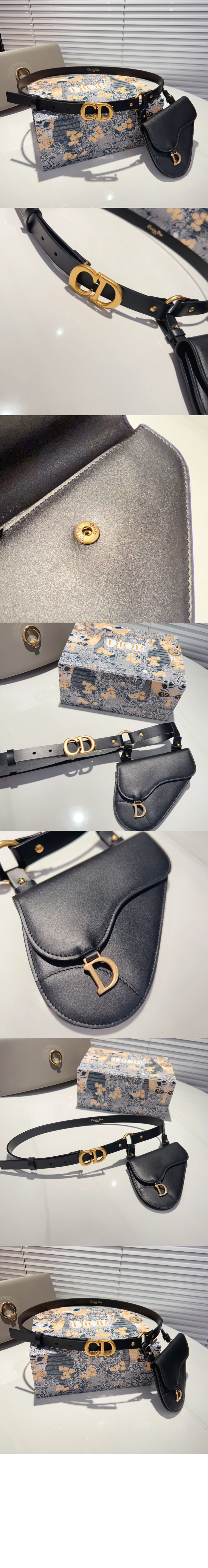 Saddle 탈착식 파우치 벨트 B0481 > 디올