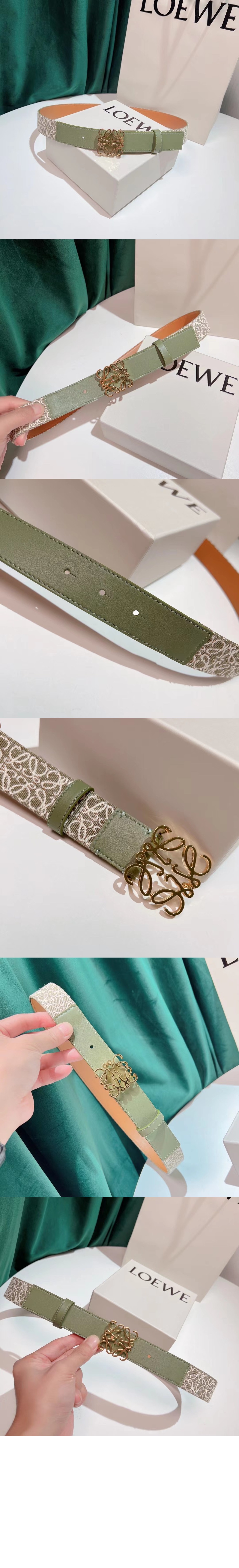 애너그램 벨트 > 로에베