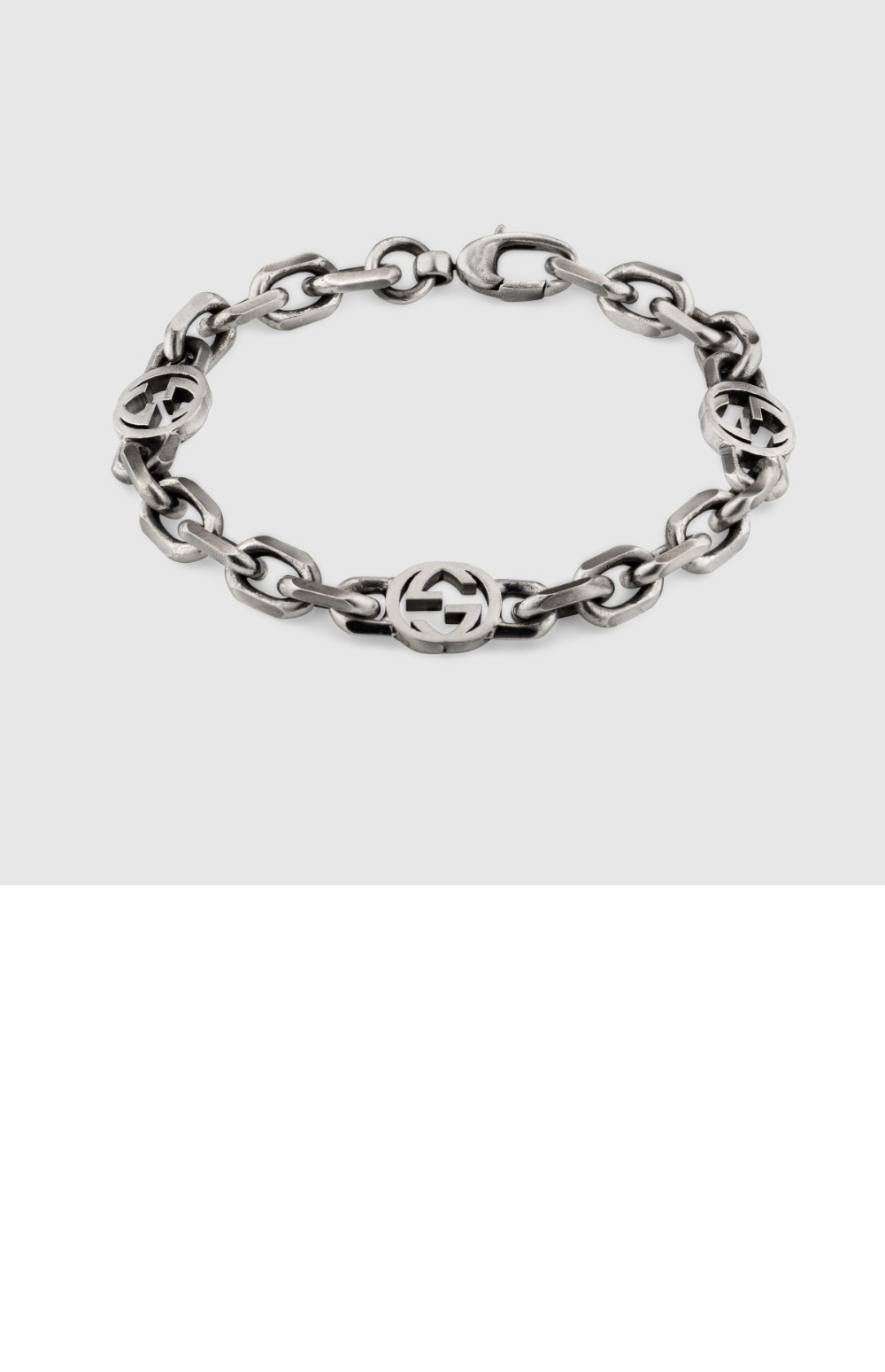 인터로킹 G 디테일의 실버 팔찌 620798 > Etc - 기타제품