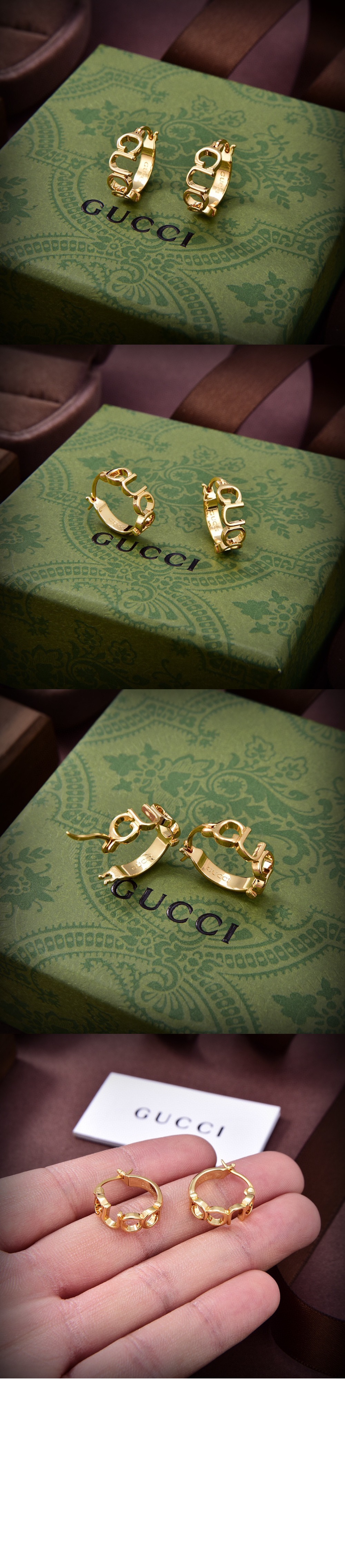 GUCCI 레터 후프 귀걸이 ‎774627 > Etc - 기타제품