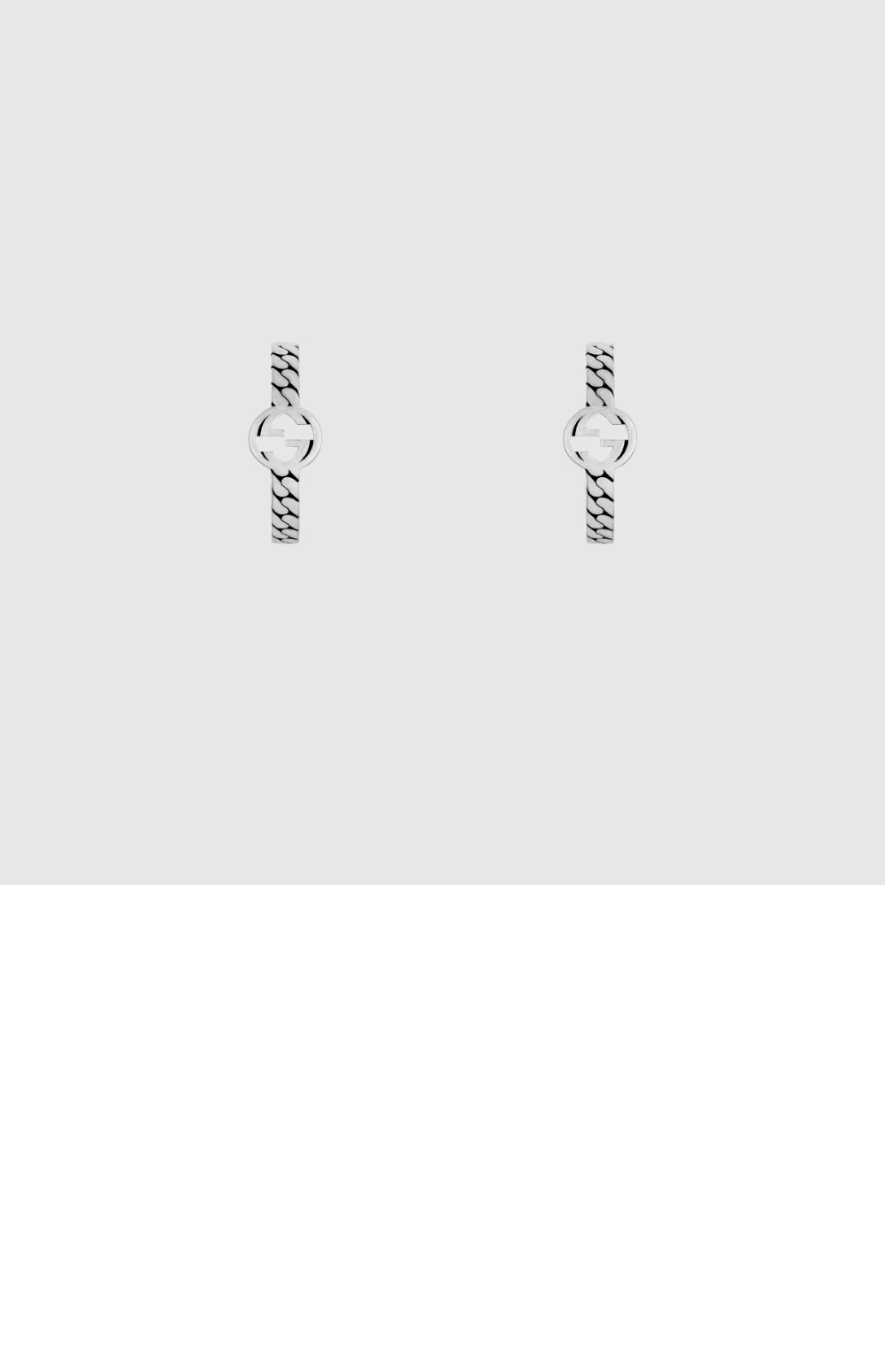 인터로킹 G 후프 귀걸이 675122 > Etc - 기타제품