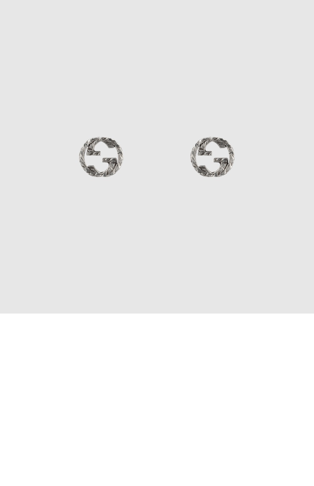 실버 인터로킹 G 귀걸이 457109 > Etc - 기타제품