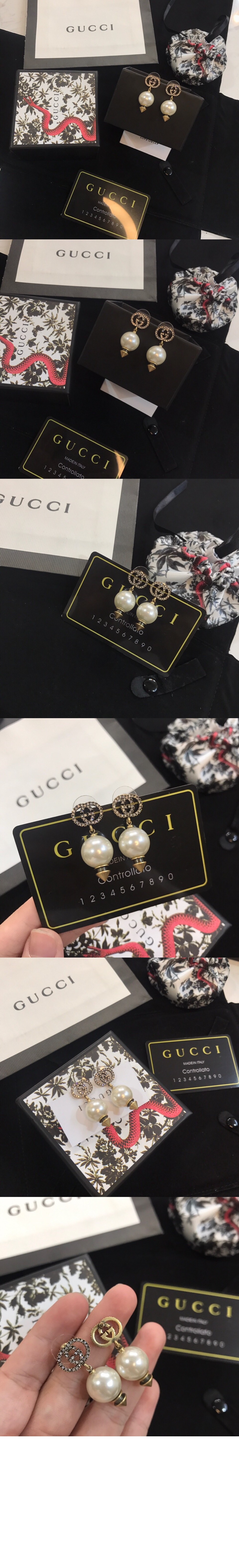 인터로킹 G 진주 귀걸이 582822 > Etc - 기타제품