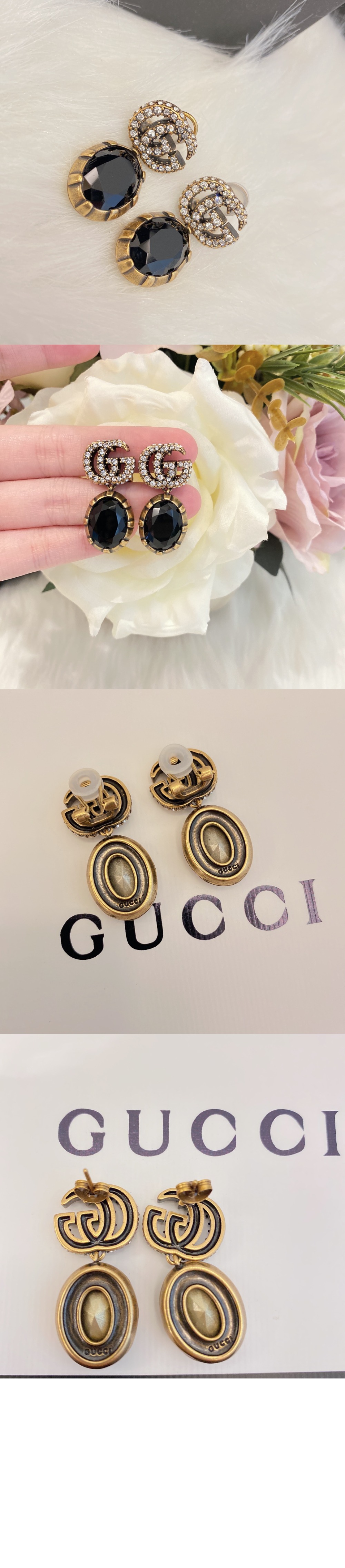 크리스탈 GG 귀걸이 629659 > Etc - 기타제품