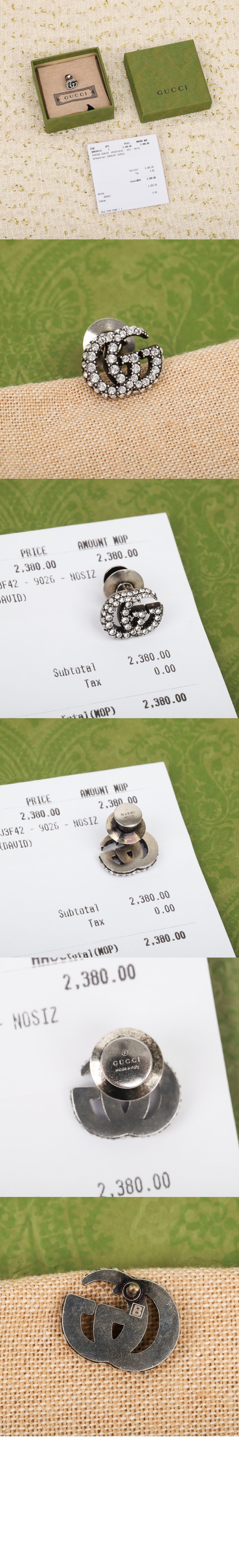 GG 크리스털 귀걸이 645604 > Etc - 기타제품