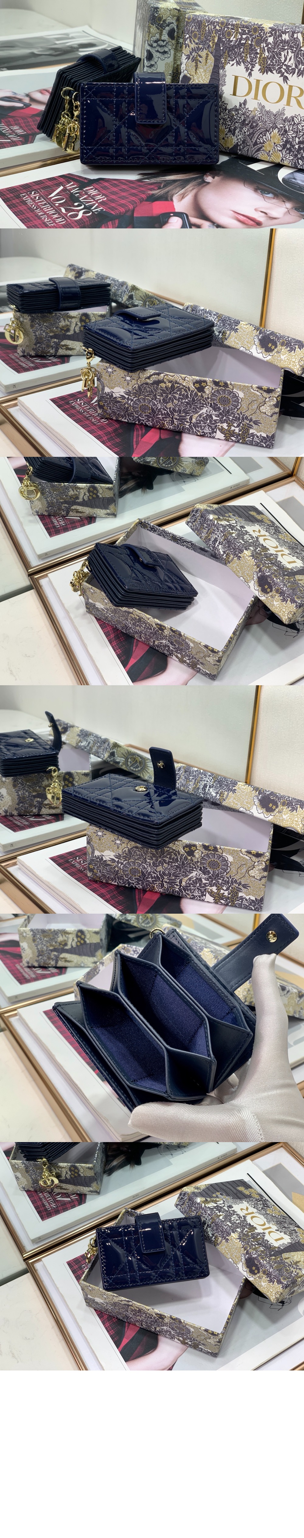 5-포켓 카드지갑 S0074 > Saddle Wallet - 새들 카드지갑