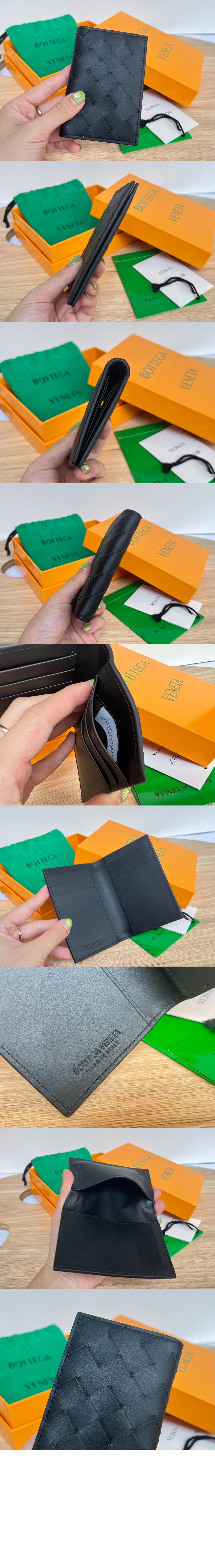 인트레치아토 플랩 카드 케이스 592619 > Intrecciato Card Case - 인트레치아토 카드지갑