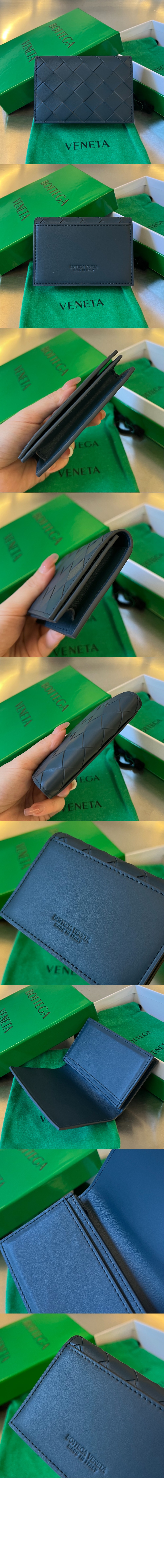 인트레치아토 명함 케이스 605720 > Intrecciato Card Case - 인트레치아토 카드지갑