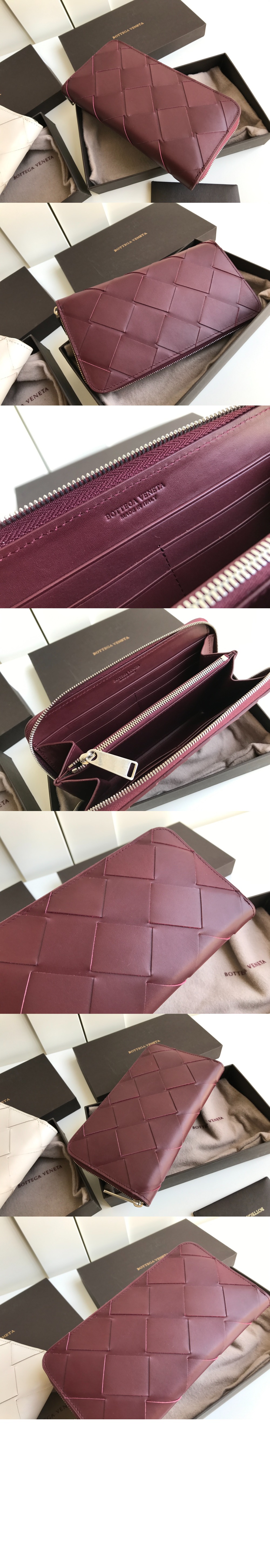 인트레치아토 지퍼월렛 573431 > Intrecciato Card Case - 인트레치아토 카드지갑
