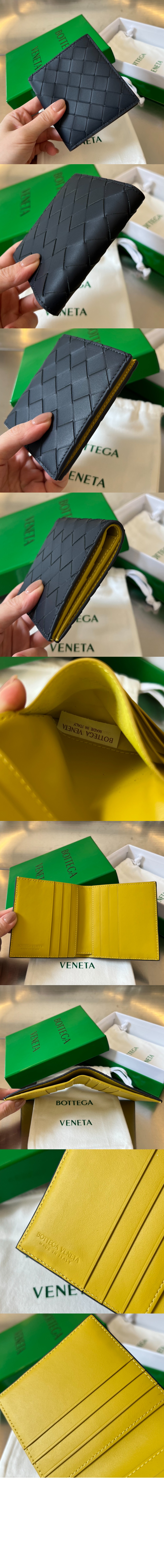 인트레치아토 슬림 폴더형 지갑 749400 > Intrecciato Card Case - 인트레치아토 카드지갑