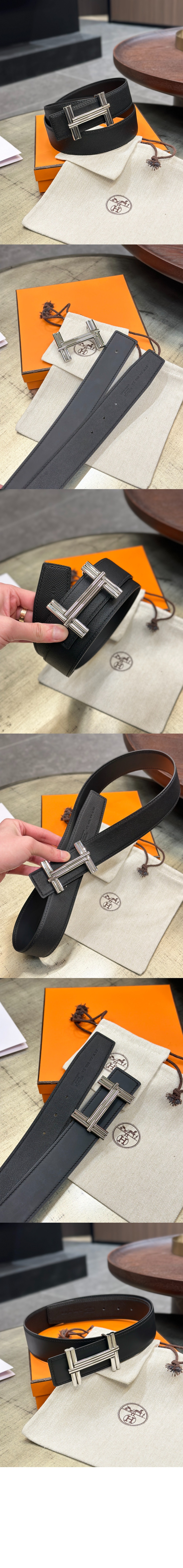 까레 리버서블 벨트 > 에르메스